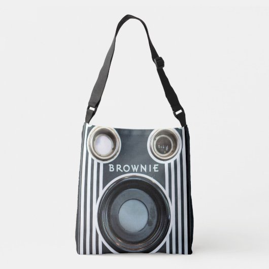 Kodak Brownie Camera Canvas tassen (Achterkant)