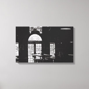 Kodak Film Zwart-Wit Bar Bier TV Ramen Canvas Prin Afdruk