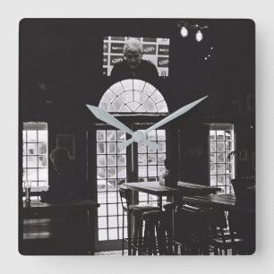 Kodak Film Zwart-Wit Bar Bier TV Ramen Wandklok