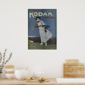 Kodak Girl  Engels Adverteren Poster (Keuken)