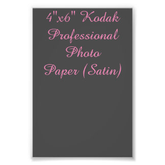 Kodak Professional-fotopapier van 4 x 6 inch (Sati Foto Afdruk