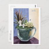 Kodamas bij het spelen briefkaart (Voorkant / Achterkant)