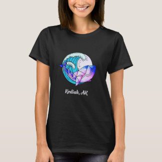 Kodiak Ak Japanse schilder Geometric Orca Killer W T-shirt