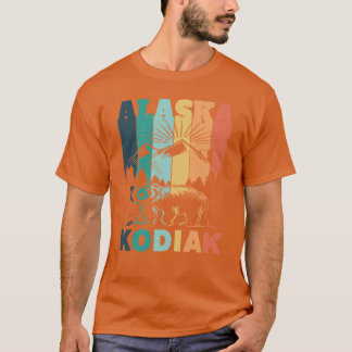 Kodiak Alaska Bergzicht T-shirt