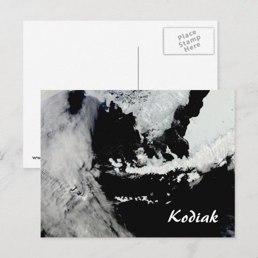 Kodiak Alaska Briefkaart (Voorkant / Achterkant)