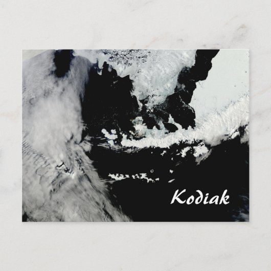 Kodiak Alaska Briefkaart (Voorkant)
