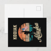 Kodiak Alaska Briefkaart (Voorkant / Achterkant)