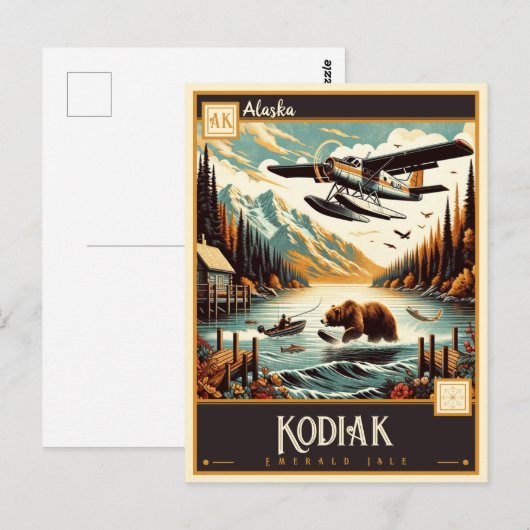Kodiak, Alaska |  Briefkaart (Voorkant / Achterkant)