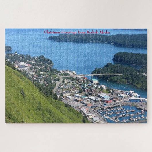 Kodiak Alaska Jigzaag Puzzle Legpuzzel (Horizontaal)