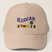 Kodiak, Alaska Trucker Pet (Voorkant)