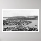 Kodiak Alaska Uitzicht 1920 Poster (Voorkant)