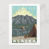 Kodiak, AlaskaBush Plane Vist Briefkaart (Voorkant)