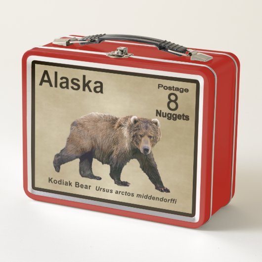 Kodiak Beer - Alaska Postage (Voorkant)