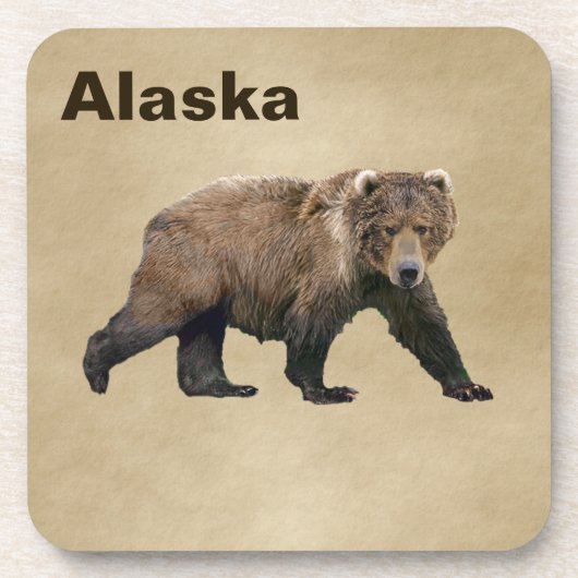 Kodiak-Beer Bier Onderzetter (Voorkant)