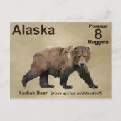 Kodiak-Beer Briefkaart (Voorkant)