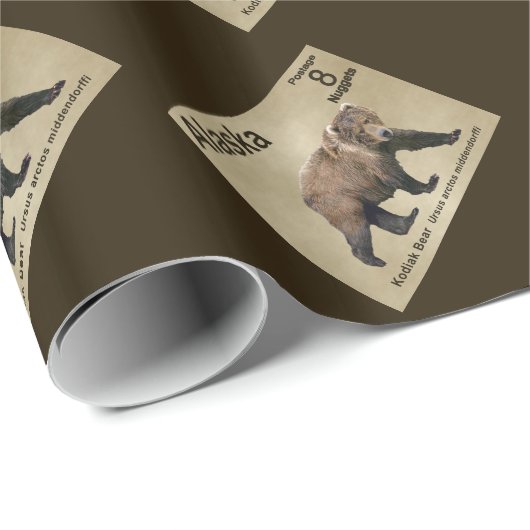 Kodiak-Beer Cadeaupapier (Rol Hoek)