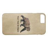 Kodiak-Beer Case-Mate iPhone Case (Achterkant (Horizontaal))