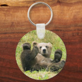 Kodiak Beer Cub Gifts Sleutelhanger (Voorkant)
