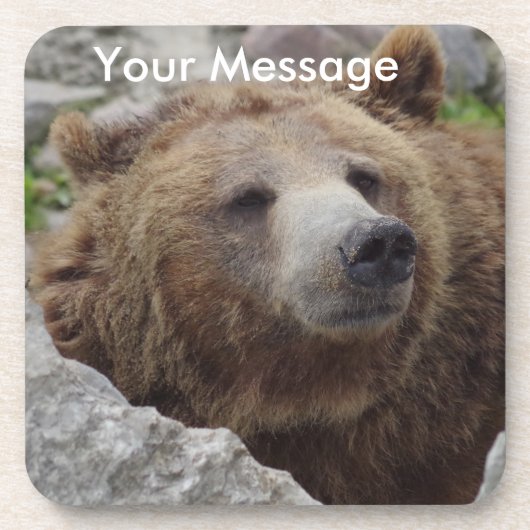 Kodiak-Beer Drankjes Onderzetter (Voorkant)