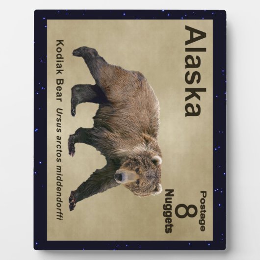 Kodiak-Beer Fotoplaat (Voorkant)