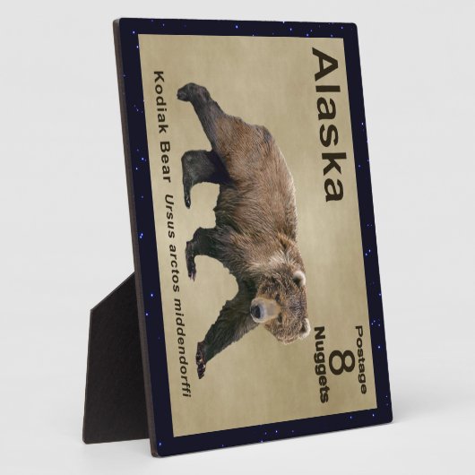 Kodiak-Beer Fotoplaat (Zijkant)