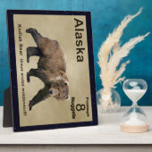 Kodiak-Beer Fotoplaat (Zijkant)