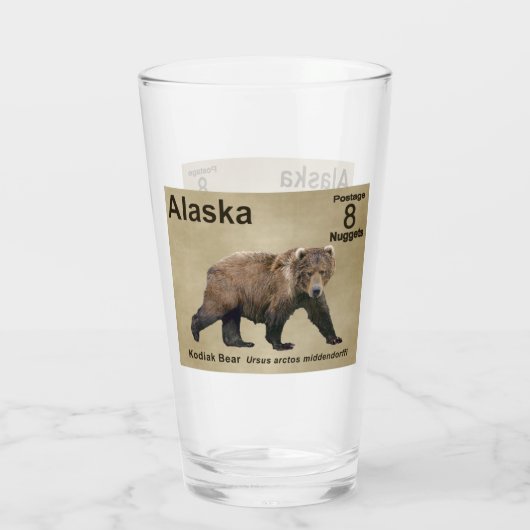 Kodiak-Beer Glas (Achterkant)