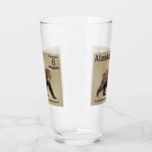 Kodiak-Beer Glas (Rechts)