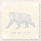 Kodiak-Beer Glazen Onderzetter (Achterkant)