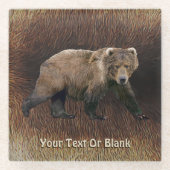 Kodiak-Beer Glazen Onderzetter (Voorkant)