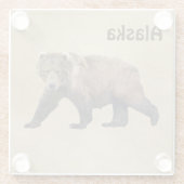 Kodiak-Beer Glazen Onderzetter (Achterkant)