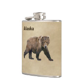 Kodiak-Beer Heupfles (Links)