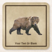 Kodiak-Beer Kartonnen Onderzetters (Voorkant)