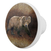 Kodiak-Beer Keramische Knop (Rechts)