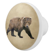 Kodiak-Beer Keramische Knop (Rechts)