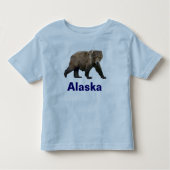 Kodiak-Beer Kinder Shirts (Voorkant)