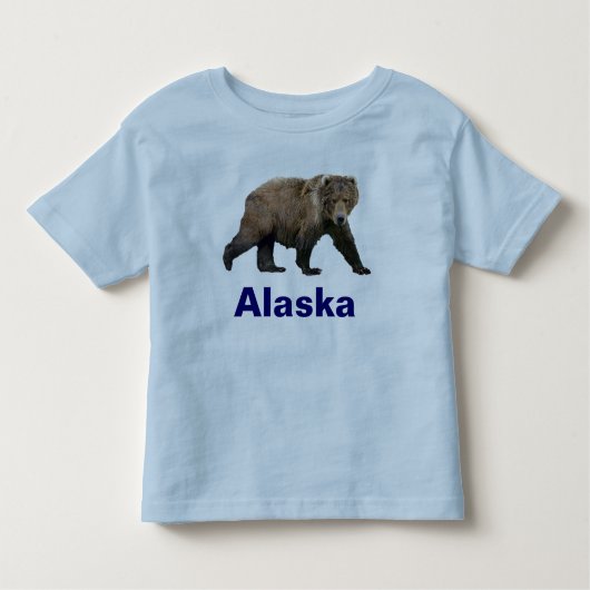 Kodiak-Beer Kinder Shirts (Voorkant)