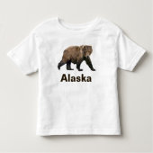 Kodiak-Beer Kinder Shirts (Voorkant)