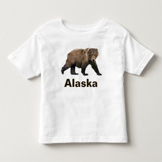 Kodiak-Beer Kinder Shirts (Voorkant)