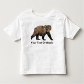 Kodiak-Beer Kinder Shirts (Voorkant)