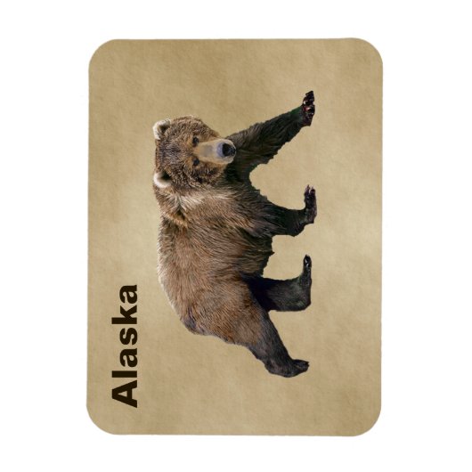 Kodiak-Beer Magneet (Verticaal)