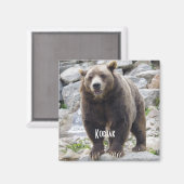 Kodiak beer magnet (Voorkant / Achterkant)