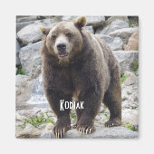 Kodiak beer magnet (Voorkant)
