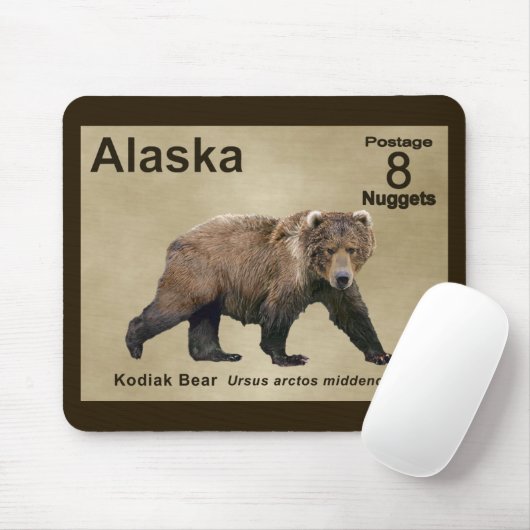 Kodiak-Beer Muismat (Met muis)