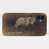Kodiak Beer on Cariou Fur Case-Mate iPhone Case (Achterkant (horizontaal))