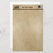 Kodiak - Beer op oud papier (Voorkant / Achterkant)