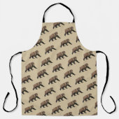 Kodiak-Beer Schort (Voorkant)