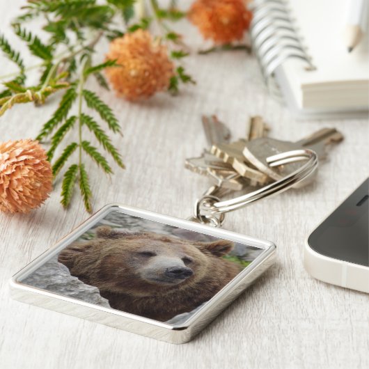 Kodiak-Beer Sleutelhanger (Zijkant)