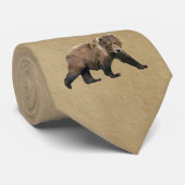 Kodiak-Beer Stropdas (Opgerold)