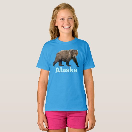 Kodiak-Beer T-shirt (Voorkant volledig)